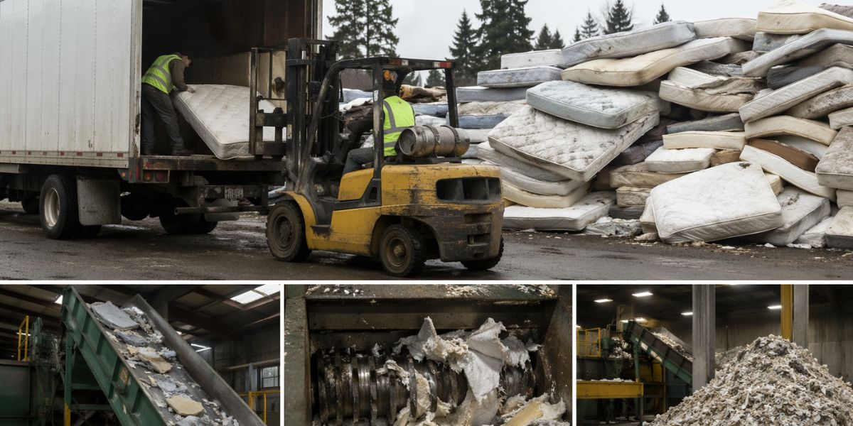 How mattresses are recycled in Puyallup your local options