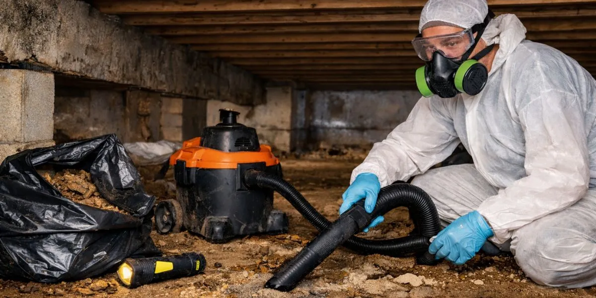 How to Clean Up a Crawl Space in Puyallup, WA